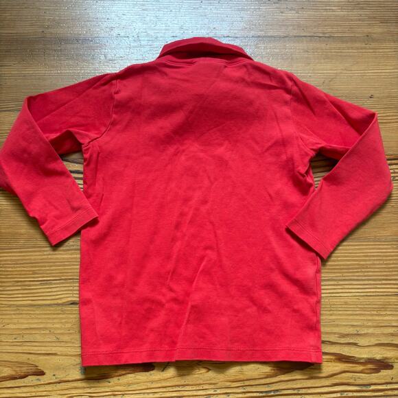 The Beaufort Bonnet Company red long sleeve turtleneck shirt SIZE 7 - Picture 4 of 4